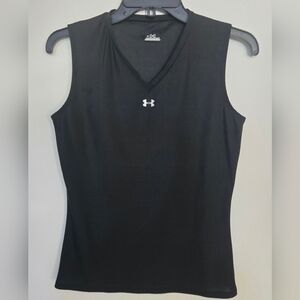 Under Armour Women's Black V-Neck Tank Top